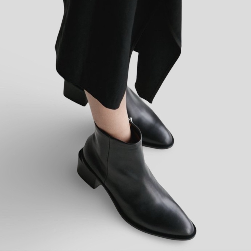 Robert Clergerie Xander Black Leather Boots